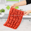 Moule de chocolat à gâteau alphabet en silicone